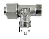 Einstellbare L-Verschraubung Typ XEL