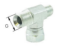 Einstellbare T-Verschraubung Typ EVT 