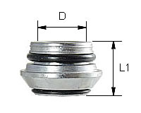 Bördel-Zwischenring mit O-Ring, BZ
