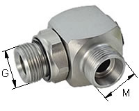 Winkel-Einschraub-Drehverschraubung, Typ DGWE