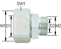 Konus-Reduzierverschraubung Typ RED