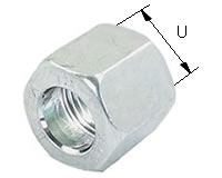 Überwurfmutter Typ M 