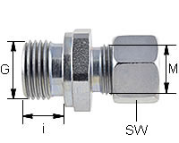 Gerade Einschraubverschraubung Typ GE