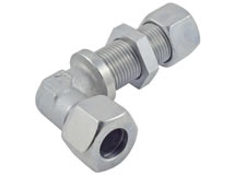 Isometrische Ansicht Winkel-Schottverschraubung Typ WSV