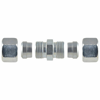 Gerade Verschraubung, Typ G, Doppelnippel, 12L, M18x1,5