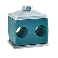 Rohrschelle (Zweirohrschelle) 18mm