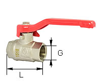 Niederdruckkugelhahn mit Innengewinde