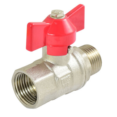 Niederdruckkugelhahn mit Flügelgriff G3/8"