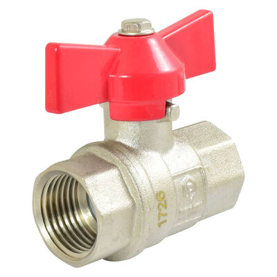 Niederdruckkugelhahn mit Flügelgriff G3/4"