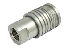 Rückansicht Steckkupplung Typ: HK-A / Muffe