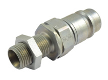 Rückansicht Steckkupplung Typ: HK-A / Stecker