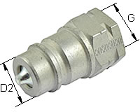 Steckkupplung Typ: HK-A / Stecker