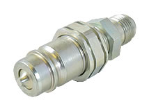 Stecker mit Schottanschluss 37°-UNF Gewinde Stecker mit Schottanschluss 37°-UNF Gewinde