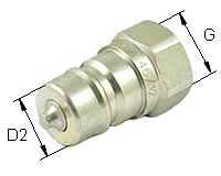 Steckkupplungsstecker ISO7241-A