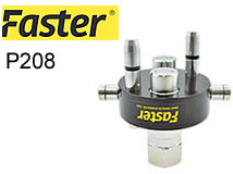 Multikupplungsstecker 2-fach, 70l/min Multikupplungsstecker 2-fach, 70l/min