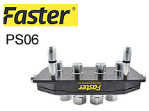 Multikupplungsstecker schmal, 4-fach, 40l/mi Multikupplungsstecker schmal, 4-fach, 40l/mi