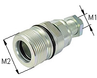 Schraubkupplung Typ: HK-S / Muffe 