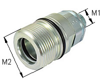 Schraubkupplung Typ: HK-S / Muffe