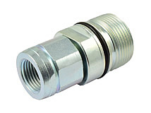 Rückansicht Schraubkupplung Typ: HK-S / Muffe