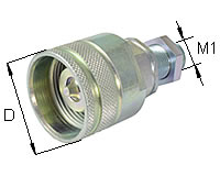 Schraubkupplung Typ: HK-S / Stecker