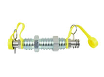 Schottverschraubung mit Steckkupplung