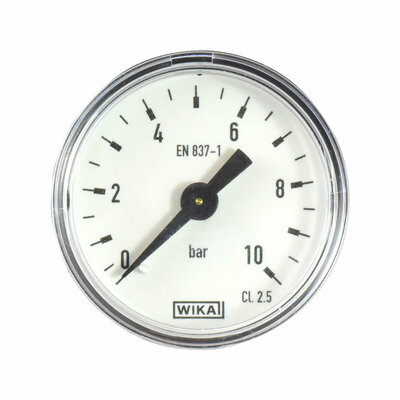 Manometer Ø 40 mm, 0...10bar