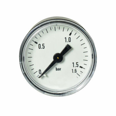 Manometer Ø 40 mm, 0...1,6bar