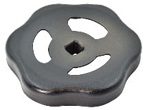 Handrad Form C mit Wellenkranz