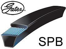 SUPER HC Keilriemen mit SPB Profil