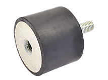 Gummi-Metall-Puffer, Ausführung B Gummi-Metall-Puffer, Ausführung B