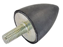 Anschlagpuffer, parabolisch, Ausführung KP Anschlagpuffer, parabolisch, Ausführung KP