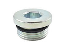 Verschlussschraube mit Weichdichtung Verschlussschraube mit Weichdichtung