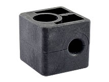 Rohrschelle, Polyamid - schwarz