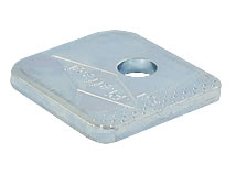 Deckplatte für Rohrschellen Serie A, Gr. 0 