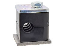 Rohrschellen Serie A, kurze Anschweißplatte, Gr. 0 