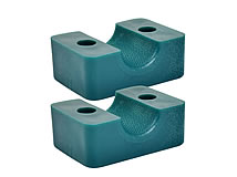 Schellenhälften für Rohrschellen, Serie A, Größe 1-6