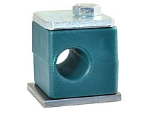 Rohrschellen Serie A, kurze Anschweißplatte, Gr. 0 